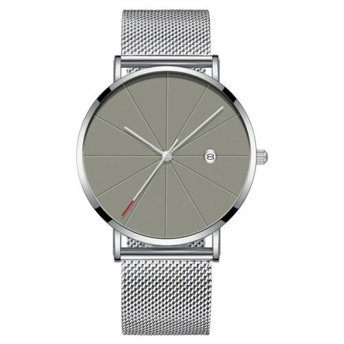 Silver Modern Watch