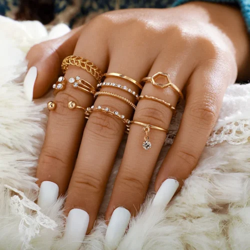 Hoop Gold Rings