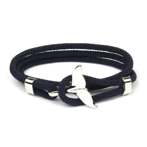 Fishtail Kryptonity bracelets are  Made of premium stainless steel, so won’t tarnish! <ul> <li>The woven element is 100% polyester</li> <li>The bracelet can be adjusted using a sliding system</li> <li>Unisex</li> </ul> Don’t hesitate to tag us on Instagram to show us your beautiful outfits! @kryptonity-official