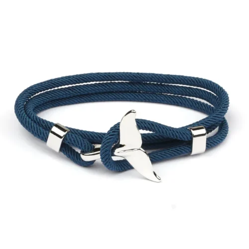 Fishtail Kryptonity bracelets are  Made of premium stainless steel, so won’t tarnish! <ul> <li>The woven element is 100% polyester</li> <li>The bracelet can be adjusted using a sliding system</li> <li>Unisex</li> </ul> Don’t hesitate to tag us on Instagram to show us your beautiful outfits! @kryptonity-official